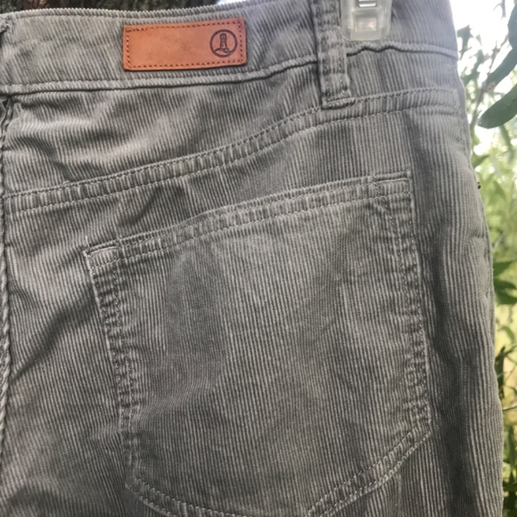 🍂5/30$!! EUC Land’s End Grey Corduroy Bootcut Pants - Picture 8 of 10